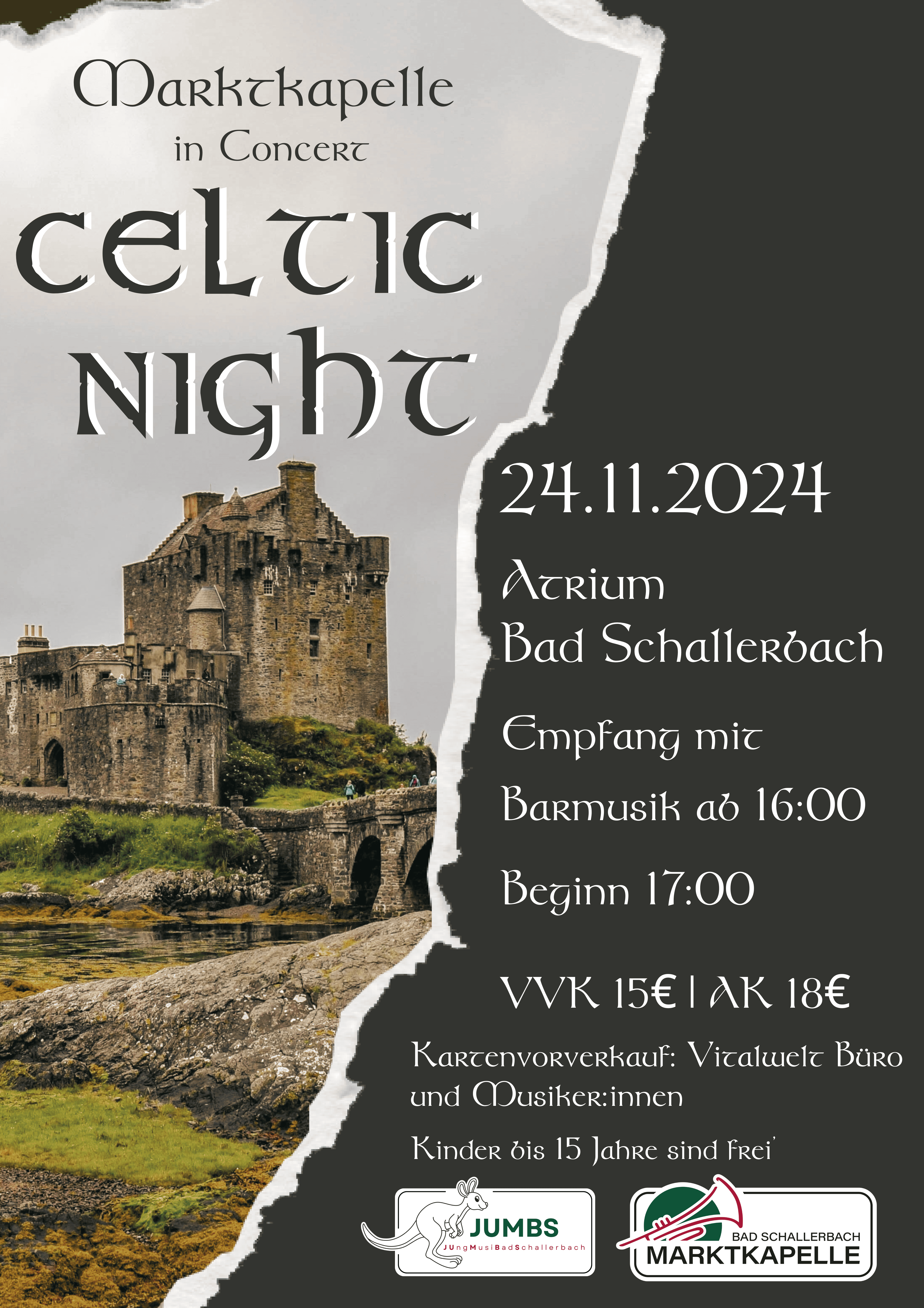 Plakat Galaabend 2024 - "Celtic Night"